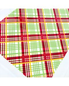 Chocolate Transfer Christmas Plaid