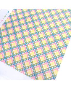Chocolate Transfer Easter Plaid