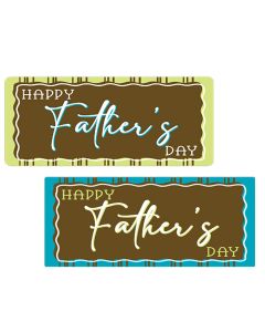 Chocolate Transfer Father's Day Bars