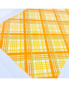 Chocolate Transfer Hayride Plaid