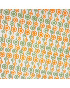 Chocolate Transfer Sheet Hexagon Stripes