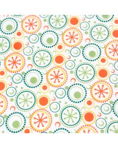 Chocolate Transfer Mid Century Rings