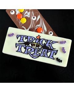 Chocolate Transfer Sheet Trick or Treat Bar