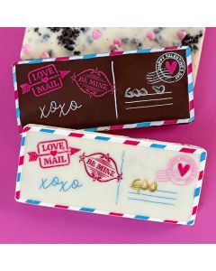 Chocolate Transfer Sheet Valentine's Bars