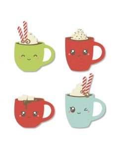 Edible Cupcake Toppers Hot Cocoa