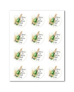 Customizable Icing Sheets Champagne