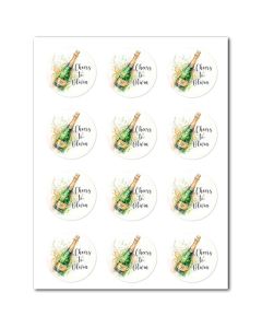 Customizable Icing Sheets Champagne