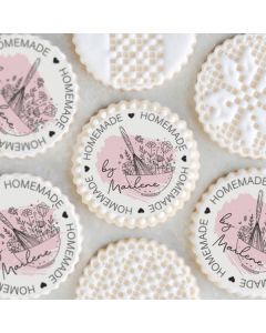 Customizable Icing Sheets Homemade Label Cookie/Cupcake