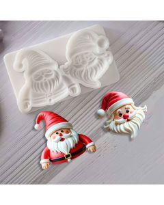 Cutie Santas Silicone Mold