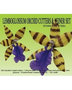 Cutter/Veiner Set Lemboglossum Orchid