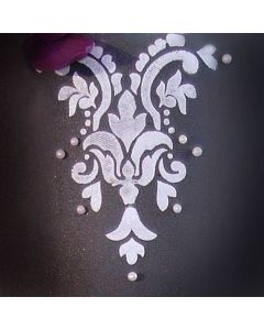 Damask Top Stencil