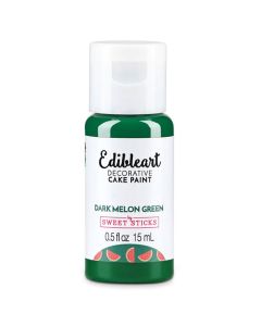 Edible Arts Matte Dark Melon Green Paint-15ml