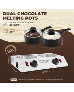 Deluxe Chocolate Melting Pot Duo