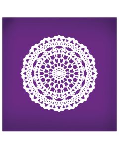 Doily Mesh Stencil Small