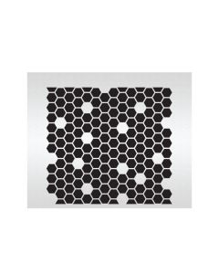 Dotted Honeycomb Small Stencil