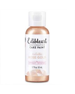 Edible Arts Metallic Rose Gold Paint 50ml Bottle