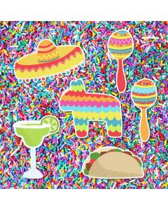 Edible Cupcake Toppers Fiesta