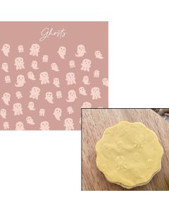 Ghosts Embossed Parchment Sheets