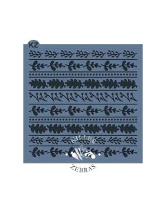 Fall Sweater Stencil by Killer Zebras