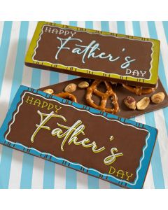 Chocolate Transfer Father's Day Bars