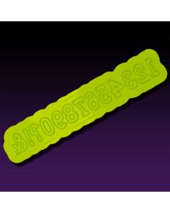 Flexabet Typewriter Numbers Mold