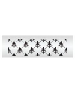 Fleur de Lis Diamond Stencil Shortened