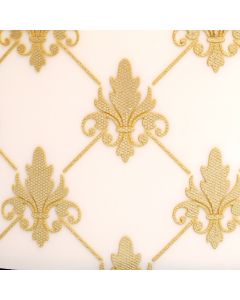 Fleur de Lis Diamond Stencil Shortened