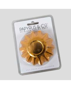 Fluted Cupcake Liners Gold