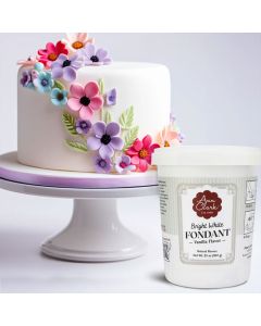 Ann Clark Premium Rolled Fondant White - 2lb.