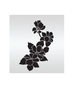 Gardenia Stencil