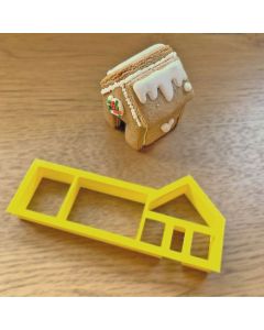 Tiny Gingerbread House Mug Hugger Cutter Set