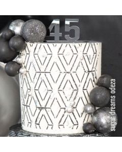 Geometric Patterns Stencils - Evil Cake Genius