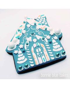 Gingerbread House Cutter Stencil Set by Killer Zebras