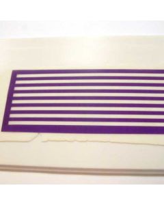 Stripes Stitches and Gingham Mesh Stencil Set