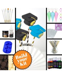 Grad Cap Pops Treats Kit