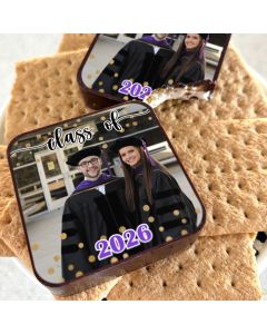 Customizable Icing Sheets Confetti Graduation Squares