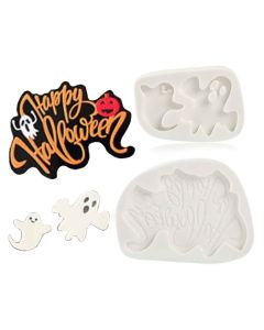 Happy Halloween Ghosts Mold Set