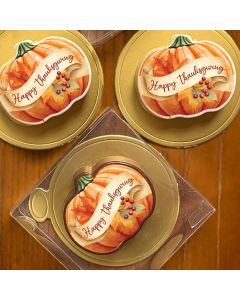 Icing Sheets Happy Thanksgiving Pumpkins 