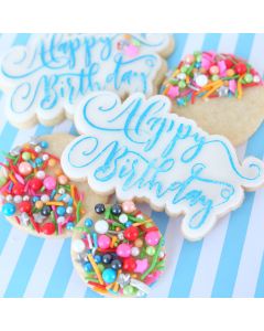 Cookie Debosser Set Happy Birthday