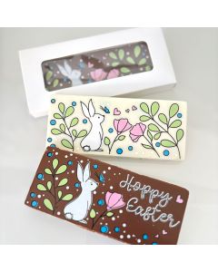 Chocolate Transfer Hoppy Easter Bars