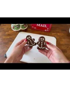 Chocolate Covered Oreo Mold Mini Gingerbread Girl