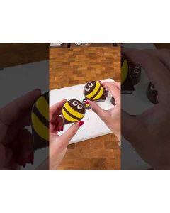 Chocolate Covered Oreo Mold Spiral Christmas Ornament