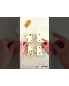 Icing Sheets Nutter Butter Country Christmas