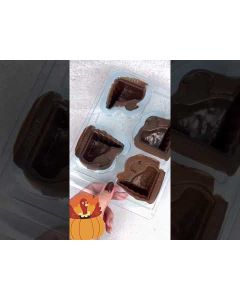 Turkey 3 Part Chocolate Mold