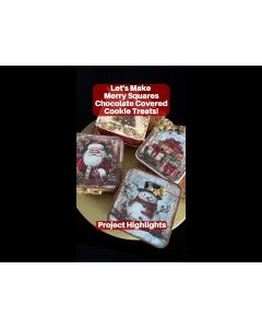 Icing Sheets Old World Christmas Squares