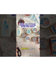 Icing Sheets Nutter Butter America 250th Anniversary