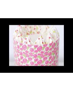 Chocolate Transfer Sheet Polka Dot Stripes White Cake Wrap