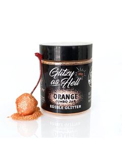 Glitzy as Hell Edible Glitter Orange