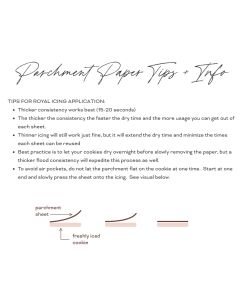 Hexagon Honeycomb Embossed Parchment Sheets