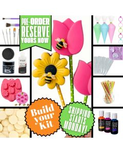 Flower Brownie Pops Treats Kit